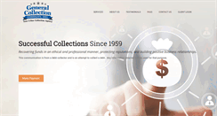 Desktop Screenshot of generalcollection.com